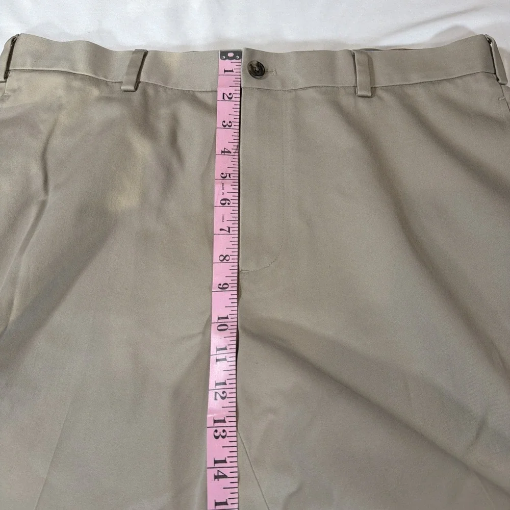 Brooks Brothers Advantage Chino Clark Fit Khaki Pants Men's 36x30 Tan‎ Cotton